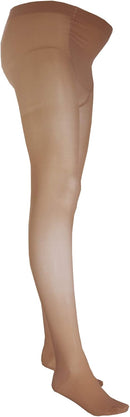 NuVein Medical Compression Maternity Pantyhose, 20-30 mmHg Support, Opaque, Beige, Petite | 20 - 30 mmHg — 1