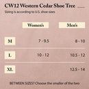 FootFitter Western Cedar Boot Tree, Shoe Trees for Cowboy Boots (2 Pack) — 6