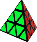 CuberSpeed Qiyi Pyramid Cube Black Triangle Speed Cube Pyramid Black Speed Cube — 1