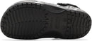 Crocs Kids' Classic Camo Clogs – Black/Slate Grey — 5