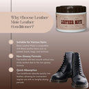 Black Leather Conditioner, 7oz - Cleans, Conditions, Polishes & Protects Black Leather Shoes, Boots, Jackets, Purses, Furniture & More - Black | 7oz — 2