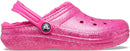 Crocs Kids' Classic Lined Kids Clog – Fuchsia Fun/Multi — 2