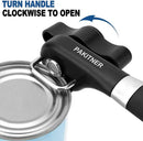 PAKITNER- Safe Cut Can Opener, Smooth Edge Can Opener - Handheld Easy Turn Knob, Manual Can Opener, Ergonomic Smooth… — 3