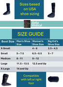 Alpha Medical Tall Cam Walker Fracture Boot Walk Cast Ankle Sprain Orthopedic Boot Protectic Walking Boot Non-Air Walking Boot L4386 (Medium) — 6