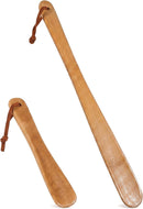 2 Pack Long Handle Shoe Horns for Men Women Seniors, Lightweight Shoe Helper with Hangi… — 1