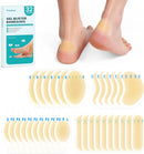 Hydrocolloid Gel Blister Bandages Pads - (Variety Pack) Promifun 32ct Waterproof Adhesive Blisters Bandages - Blister Pads for Heel, Foot, Toe, Feet - Gel Blister Chshions for Prevention & Recovery — 1