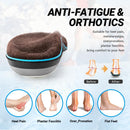 VALSOLE Heavy Duty Support Pain Relief Orthotics - 220+ lbs Plantar Fasciitis High Arch Support Insoles for Men Women, Flat Feet Orthotic Insert, Work Boot Shoe Insole, Absorb Shock with Every Step - MEN 7-7 1/2 | WOMEN 9-9 1/2--(261mm) / Brown — 5