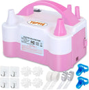 Electric Balloon Pump, Portable 2 Modes Balloon Blower Machine with 14 Balloon Arch Kits, Air Pump for Balloon, Balloon Inflator for Party Decoration | Pink — 1