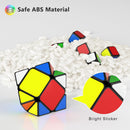 Vdealen 11 Pack Speed Cube Set Puzzle Cube Bundle Fidget Ball 2x2 3x3 4x4 Pyramid Dodecahedron Skewb Snake Infinity Magic Cube, Smooth Cube Pack Toys Gift for Kids & Adults — 4