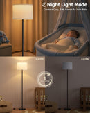 Ambimall Dimmable Floor Lamp with Remote, 9W 900LM LED Bulb Included — 6