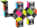 Larger Snake Cube Puzzle Fidget Sensory Toy Vivid Rainbow 8 Colors Magic Ruler Twist Cube Puzzle Games Brain Teaser Puzzles Top Anti-Anxiety Fidget Twisty Toys (72 Wedges) — 1