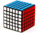 CuberSpeed Warrior 6x6 Black Magic Cube QY 6x6X6 stickered Speed Cube — 1