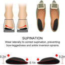 Dr. Foot’s Orthopedic Medial & Lateral Heel Wedge Gel Insoles for Supination & Pronation, Adhesive Inserts for Foot Alignment, Knee Pain, Bow Legs, Osteoarthritis - 3 Pairs (Transparent+Brown+Black) — 4