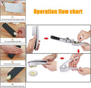Garlic Press and Slicer 2-in-1, Mincer & Crusher with Peeler — 3