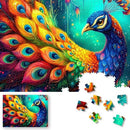 1000 Piece Jigsaw Puzzle for Adults Peacock Design Dust-Free Thick HD Board