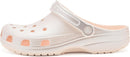 Crocs Classic Clogs - Glitter – Peach Ice Metallic — 4