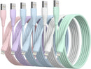[Apple MFi Certified] iPhone Charger Cord, 6Pack 3/6/10 FT Lightning Cable 1