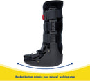 Air CAM Walker Boot Tall + Ankle & Foot Ice Pack Cold Wrap — 2