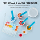 Silicone Resin Measuring Cups Tool Kit- Nicpro 250 & 100 ml Measure Cups, Silicone Popsicle Stir Sticks, Pipettes,… — 6