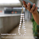 Marble Beaded Phone Wrist Strap for Women, Detachable Design photo 6