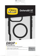 OtterBox Defender XT Clear iPhone 16 Pro Max Case, Dark Side - Clear/Black US Military MIL Standard Certified — 5