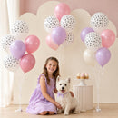 Dog Paw Print Balloons, Cute Puppy Pet Theme Birthday Latex Balloons for Boys Girls, Black White Dog Party Decorations Supplies for Kids Children Dogs Lover Farm Animal Theme Baby Shower Party Decor | Black Dog Paw — 3