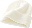Connectyle Classic Double Layer Knit Beanie Hat Warm Thick Acrylic Winter Hats Daily Cuffed Beanies Watch Hat for Men Women - Beige — 5