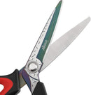 LIVINGO 10" Heavy Duty Multipurpose Shears for Shop & Garden (Red/Black) | Red &Black — 3