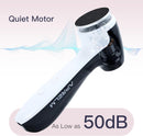 APRELM Rechargeable Electric Foot Callus Remover with 3-Sizes 120Pcs Sandpaper Discs, Professional 1000RPM 3-Speed Control Electric Foot File (E7 Black) — 3