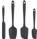 U-Taste Silicone Spatula Set with 600 Degrees Fahrenheit Heat Resistant (Black) — 1