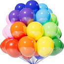 120 Balloons Rainbow Thickened 12 Inch, Assorted Color Latex Balloons Made With Strong Multicolored Latex for Birthday Baby Shower Wedding Party Supplies Arch Garland Decoration | 12inch (Normal) | B24-120multi — 1