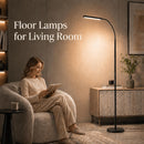 Wio-Mio Floor Lamp, 15W/1000LM Bright LED Floor Lamp with Stepless Dimming — 6
