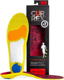 CURREX RunPro Insoles for Running Shoes, Arch Support Inserts to Help Reduce Fatigue, Prevent Injuries, Boost Performance for Men & Women (Low Arch, Size XL) - Low Arch - Red — 1