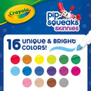 Crayola Pip Squeaks Skinnies Washable Marker Set (16ct), Mini Markers for Toddlers, Thin Coloring Markers for Kids, Spring Crafts Supplies — 3