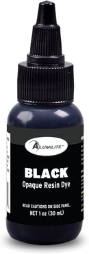Alumilite Liquid Dye Black 1 Oz, Highly Concentrated Dye for Resin — 1