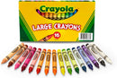 Binney & Smith Crayola(R) Large Crayon Set, Lift-Lid Box, Assorted Colors, Box Of 16 | 16 Count (Pack of 1) — 3