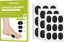 Bukihome Bunion Cushions Pain Relief Bunion Pads to Wear in Shoes - Strong Adhesion & Waterproof,Moleskin Guards Protect Feet for Men and Women, Prevents Friction and Pressure,Black(54 Count) | 54 Count (Pack of 1) — 1