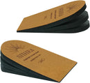 SIIHEA Adjustable Heel Lifts for Shoes, 1/4'' Height Increase Insoles for Achilles Tendonitis, Heel Pain, Leg Length Discrepancy, Plantar Fasciitis, Shoe Lifts (Large (1 Pair), Brown) — 1