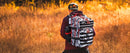 LHI Military Tactical Backpack for Men and Women 45L Army 3 Days Assault Pack Bag Large Rucksack with Molle System Black and White with Red — 6