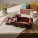 Good Luck Puzzle Box IQ Secret Money and Gift Card Holder Magic Trick Lock — 3