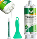 SPMG Clear Epoxy Glue Heavy Duty - 5-Min Fast Cure Syringe Epoxy Resin Adhesive for Metal, Plastic, Wood, Ceramic,… — 1