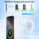 [Apple MFi Certified]Magnetic Wireless iPhone Charger Magsafe Charger,6FT 15W Fast Phone Charging Pad Wireless Magnetic Charge for iPhone 17/17Air/16 Pro Max/16 Plus/15 Pro Max/14/13/12/AirPods3/2/Pro photo 5