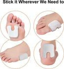 20 Pcs Foot Pads Horseshoe Pads, Callus Cushions Moleskin for Feet 3 in 1 3