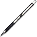 Zebra Pen STEEL F-301 Retractable Ballpoint Pen, Black Ink, 0.7mm, 12-Pack | Black F — 4