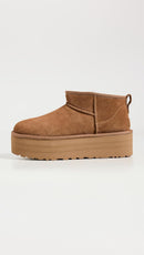 UGG Women's Classic Ultra Mini Platform Boot – Chestnut — 5