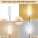 PARTPHONER Modern Standing Lamp with Lampshade, Minimalist Tall Lamp with Foot Switch for Living, Bedroom, Kids… — 6
