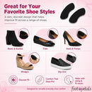 Foot Petals Womens Back of Heel Cushion - Black | 1 pair (Pack of 1) — 5