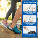 3 Layers Adjustable Supination & Pronation Correction Heel Insoles,Self-Adhesive Medial & Lateral Heel Wedge Inserts for Foot Alignment, Knee Pain, Bow Legs (Black, L: W: 7.5-12 / M: 7-11) - Black - 3 Layers — 6