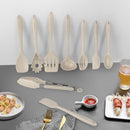 Kitchen Utensil Set - 11 Cooking Utensils - Colorful Silicone Kitchen Utensils - Nonstick Cookware with Spatula Set… — 3