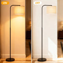 Arc Floor Lamp with Remote and Dimmable Black Floor lamps for Living Room — 7